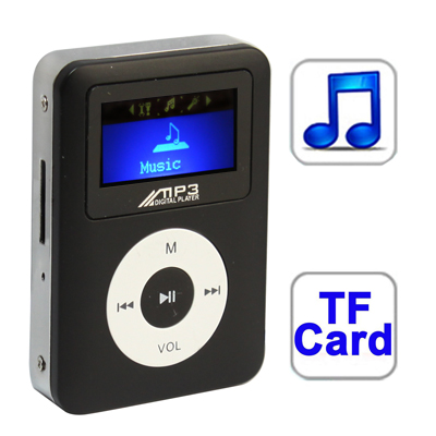 2GB MP3 Player with LCD Screen, Speaker (Black)